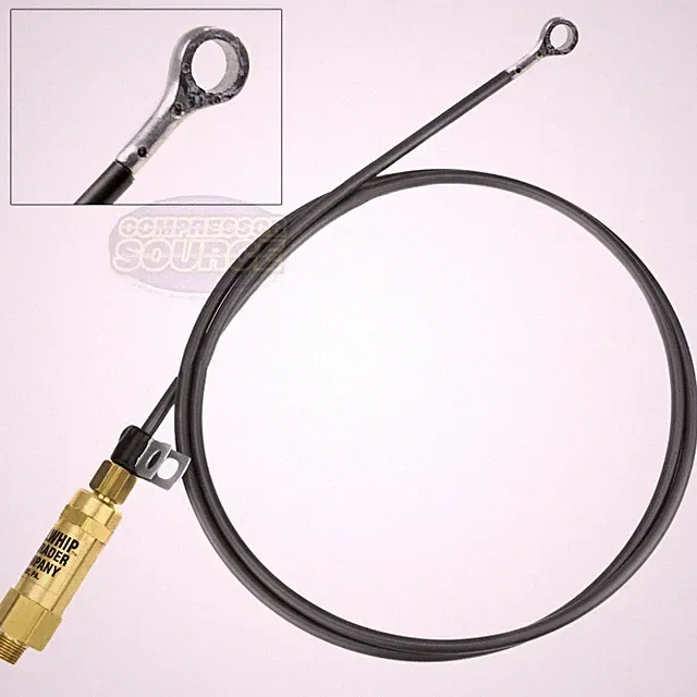 36" Eagle Air Compressor Engine Throttle Control Cable Bullwhip With Eyelet End