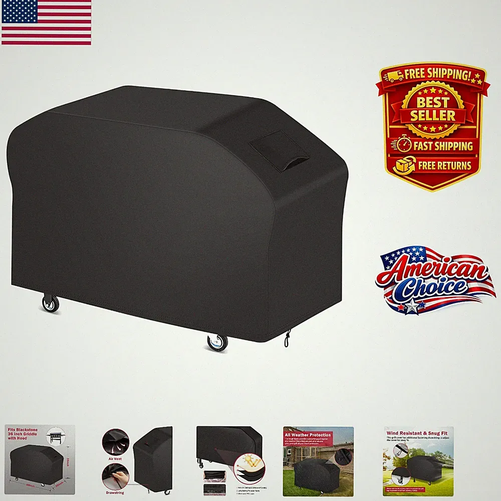 Air-Vent Griddle Cover for Blackstone 36" Griddles - Easy Clean and Maintenance