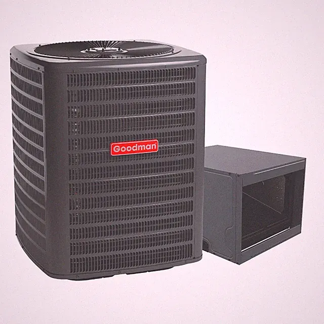 Goodman 3 Ton 13.4 SEER2 R32 Air Conditioner & 21" Horizontal Cased Coil