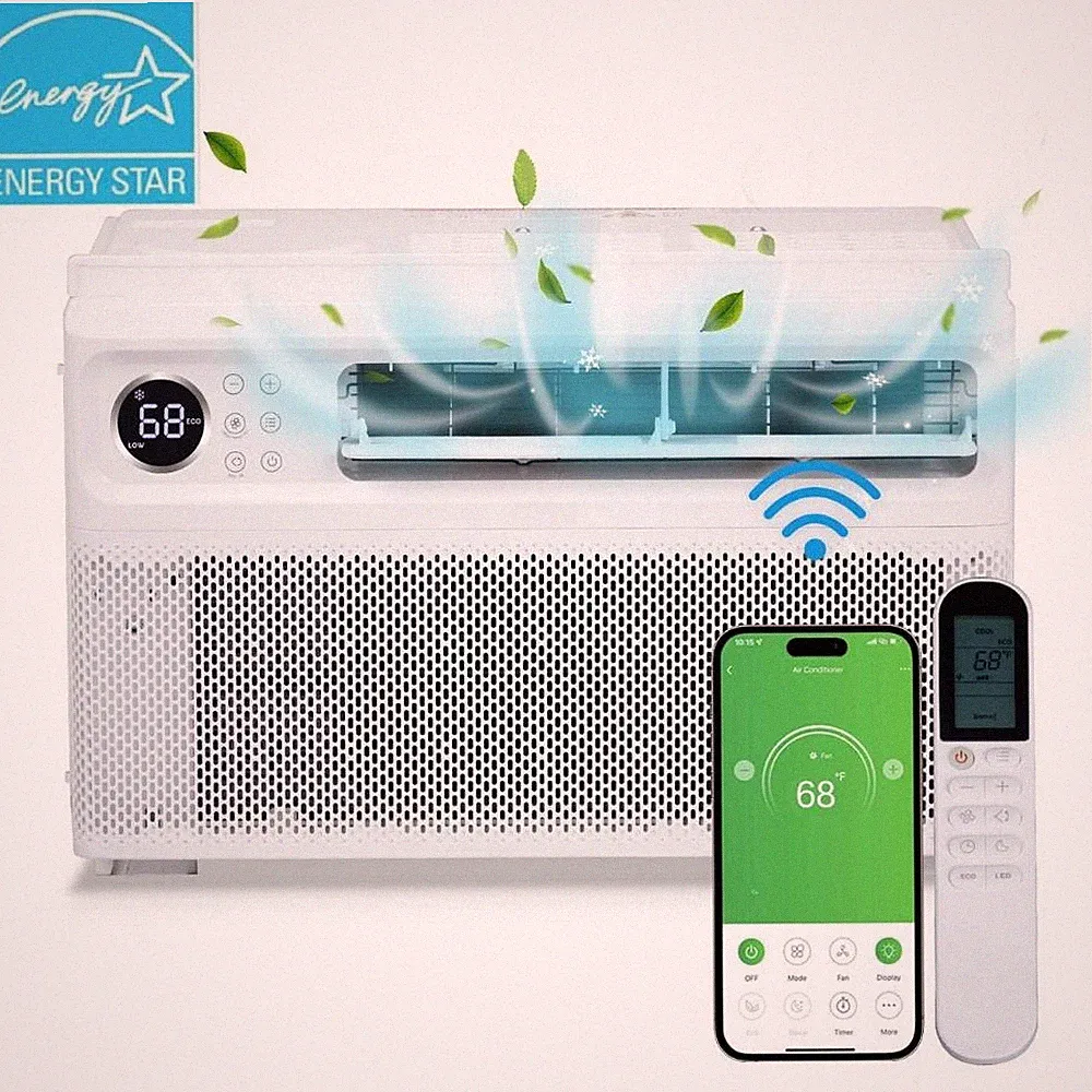 Inverter Window Air Conditioner for Room Bedroom 12000 BTU Remote & App Control