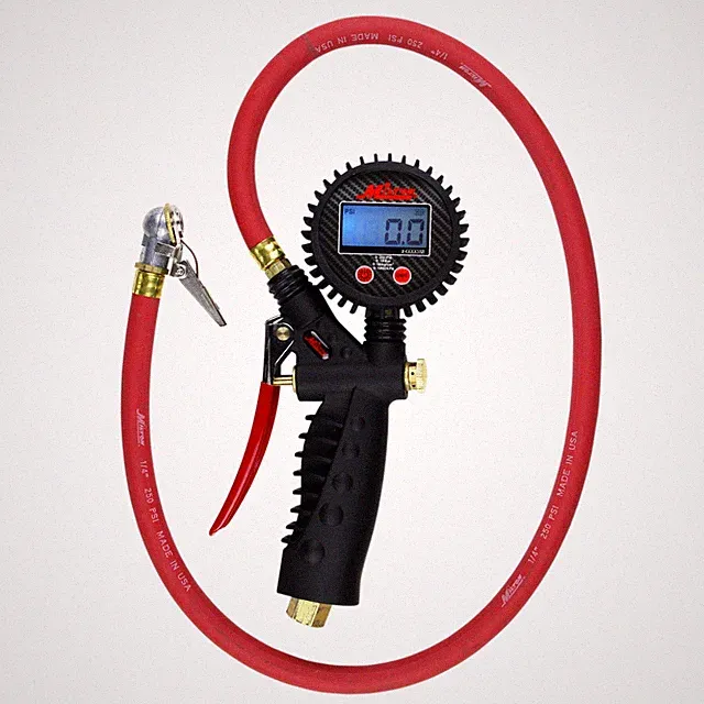 Milton 573D Milton Industries Digital Inflator Gauge with Ball Foot Air Chuck Cl